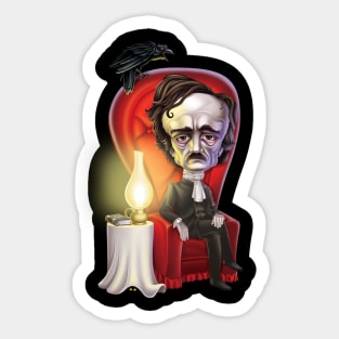 Edgar Allan Poe Sticker